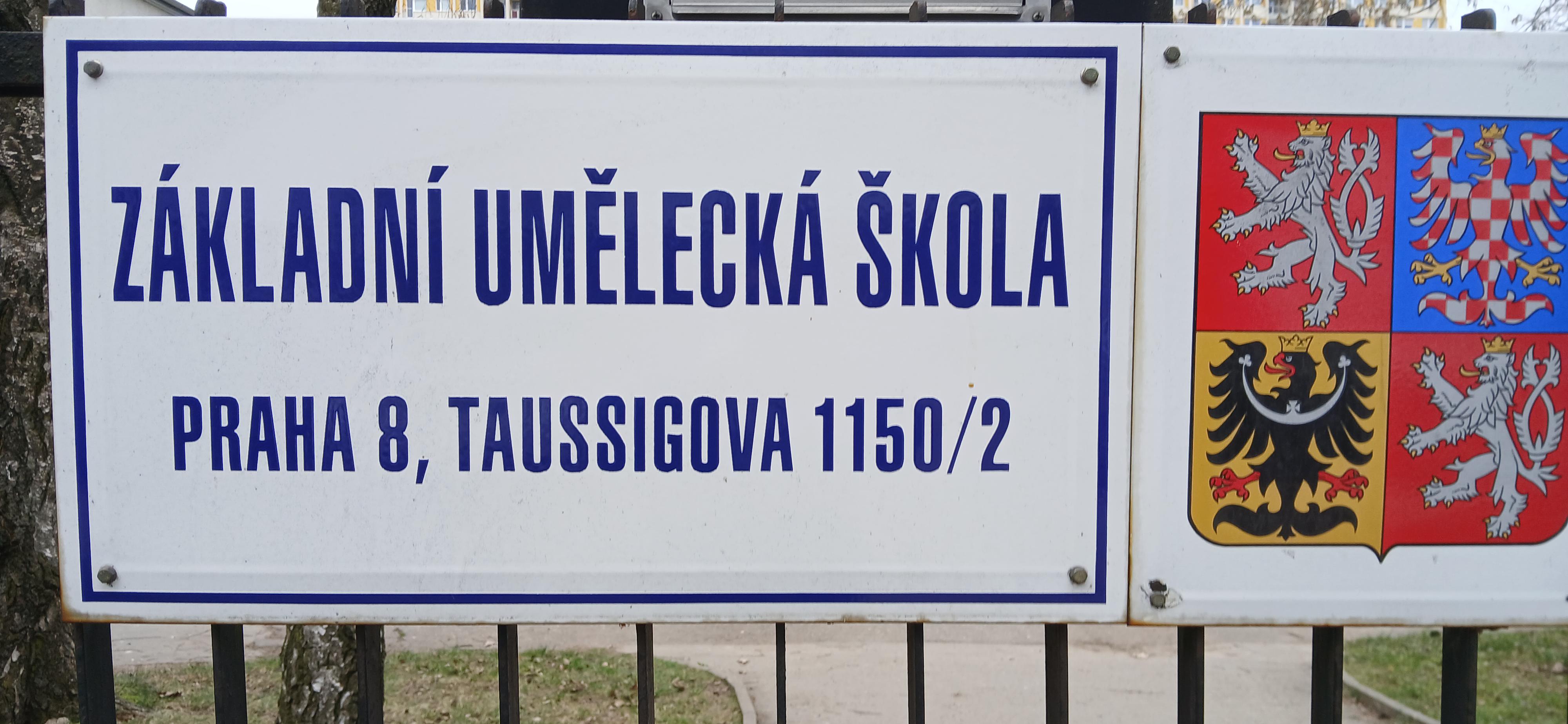 ZUŠ Praha 8, Taussigova foto 3