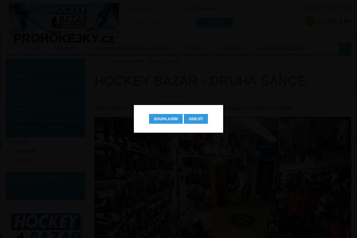 HOCKEY BAZAR - Druhá šance