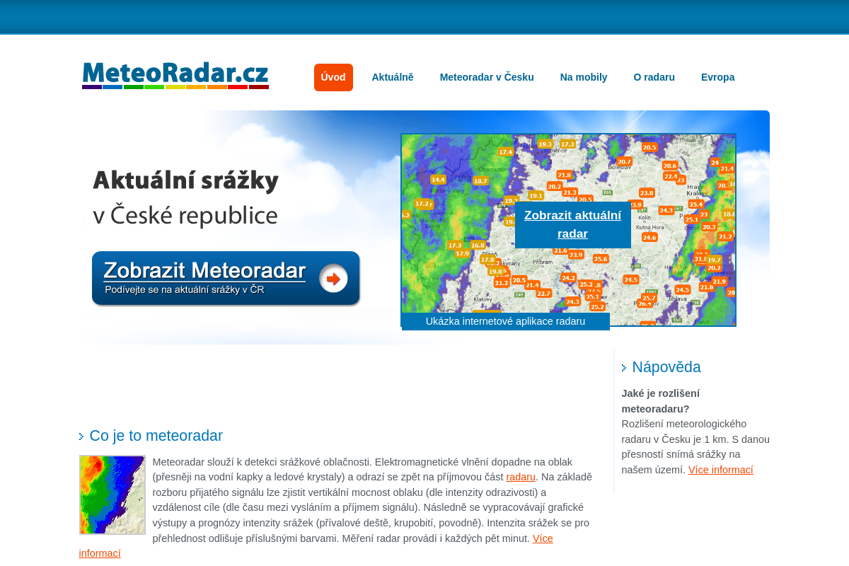 Meteoradar.cz