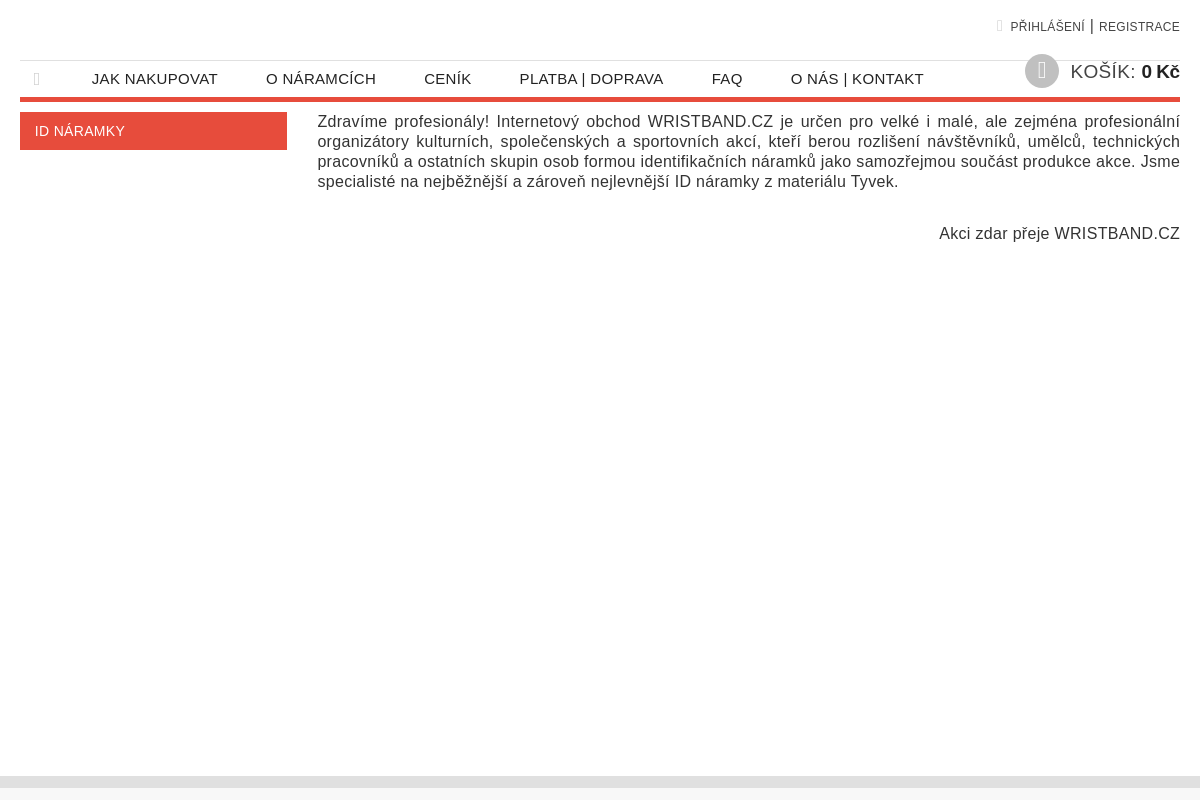 WRISTBAND.CZ
