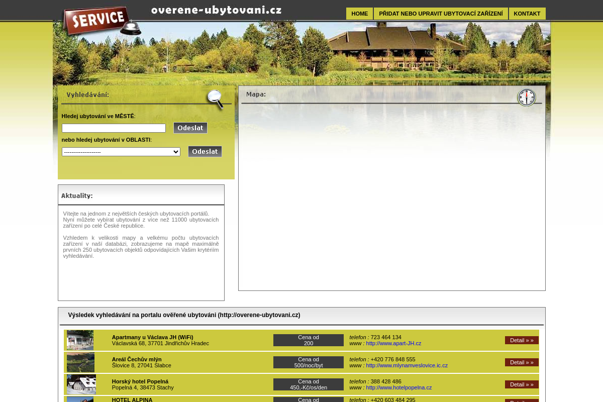 Overene-ubytovani.cz