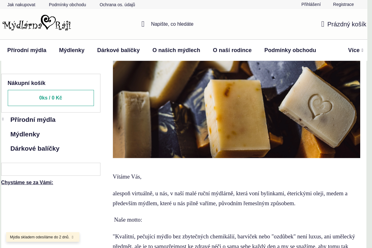 Mydlarnavraji.cz foto 1