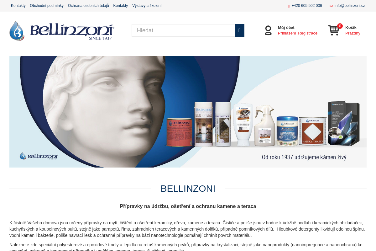 Eshop.bellinzoni.cz
