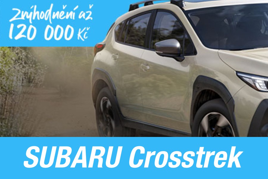 Subaru Crosstrek se zvýhodněním až 120 000 Kč