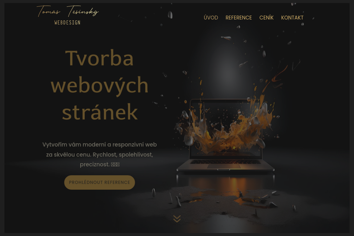 Tomáš Těšínský - Webdesign