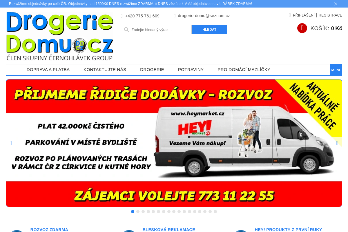 Drogerie domu CZ