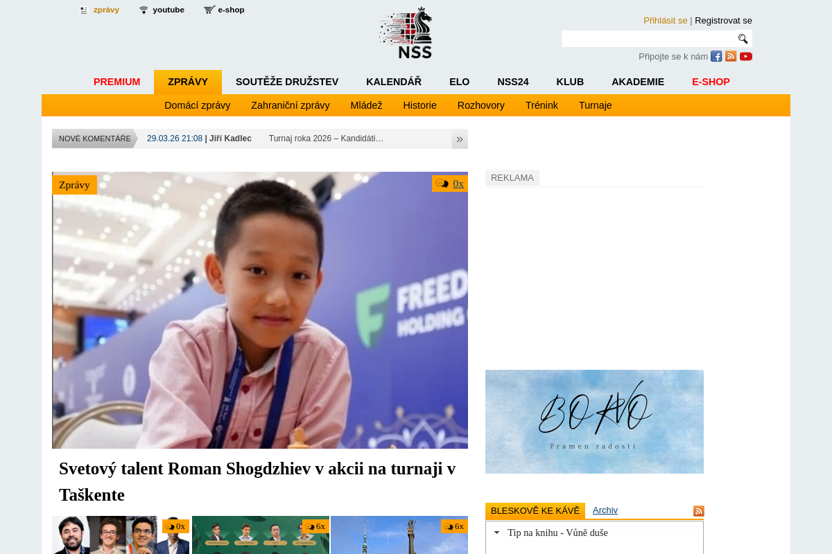 Robert a Petr šachy