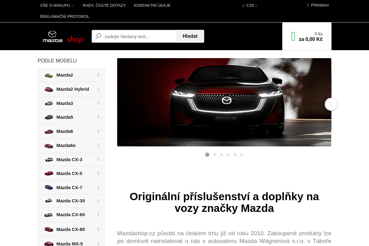Mazdashop.cz