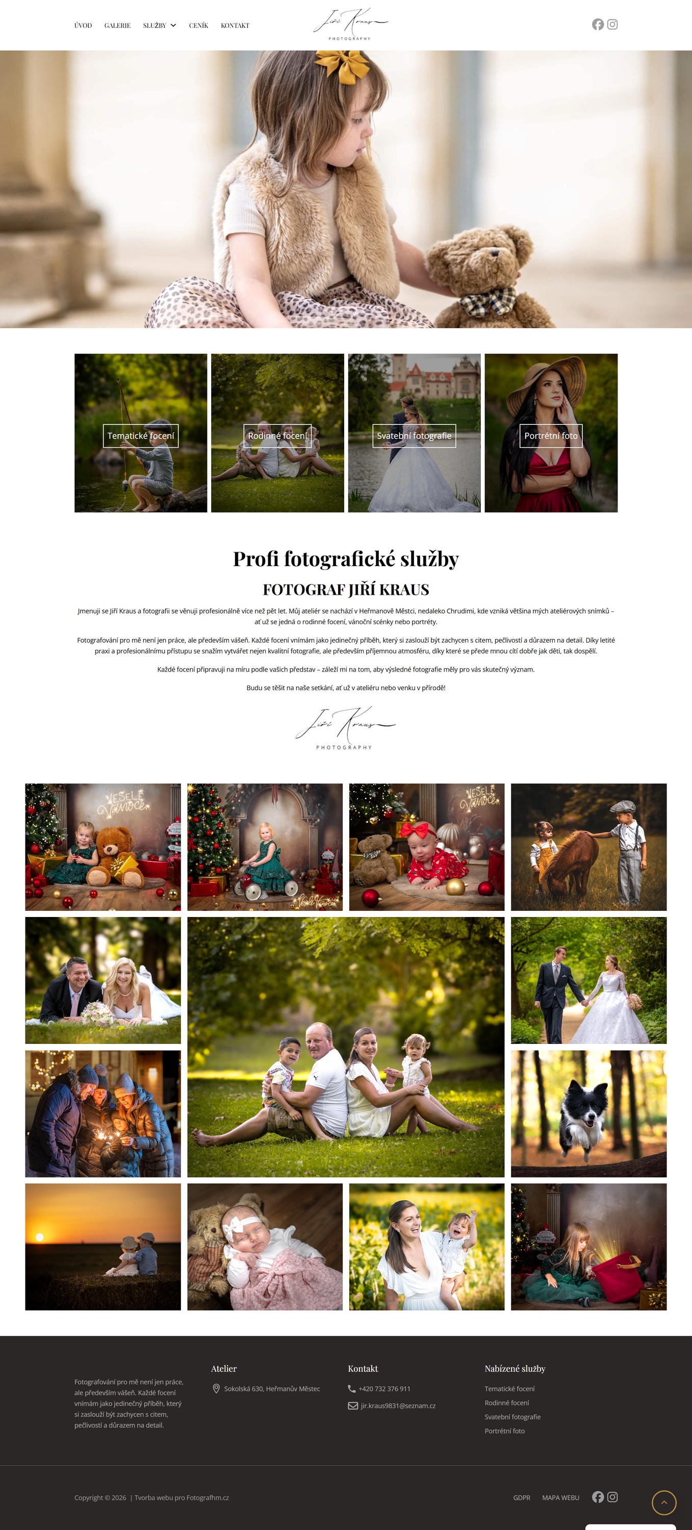 Lucie Šestáková - tvorba webových stránek a e-shopů