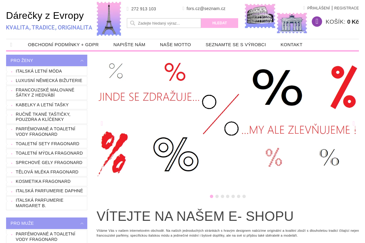 Dárečky z Evropy.cz