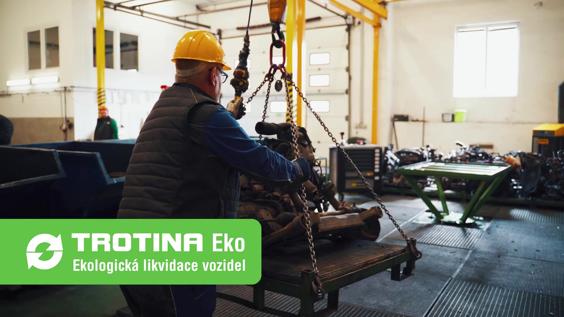 TROTINA Eko - Ekologická likvidace vozidel foto 2 (náhled videa)