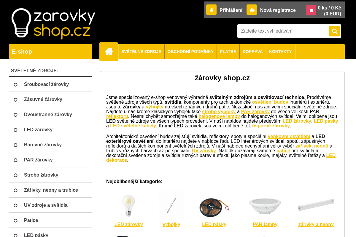 Zarovky-shop.cz