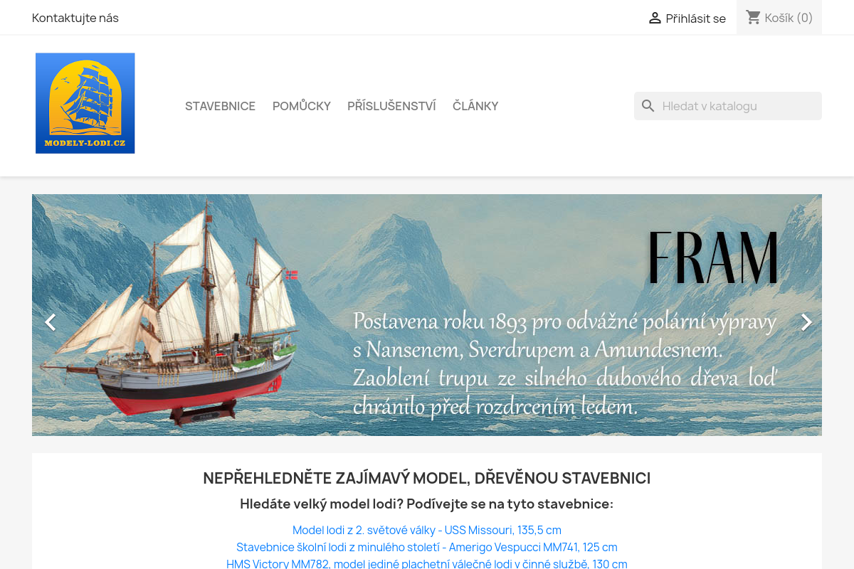 Modely-lodí.cz