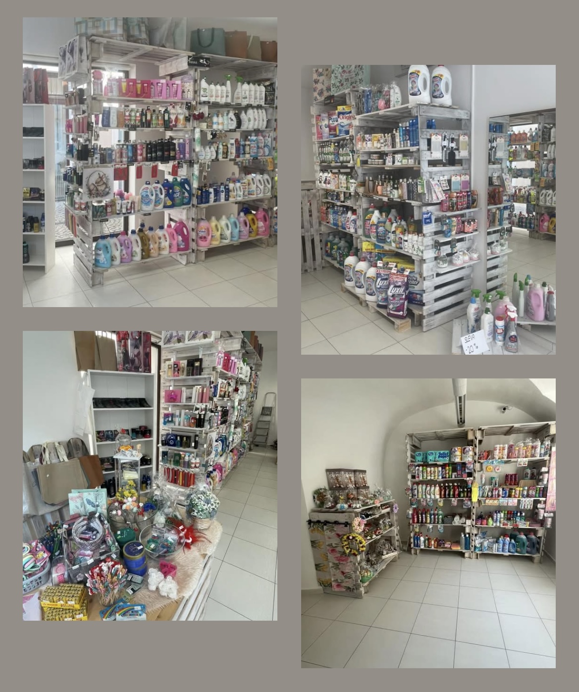 Domácí obchůdek s drogerií a doplňkovým zbožím foto 2
