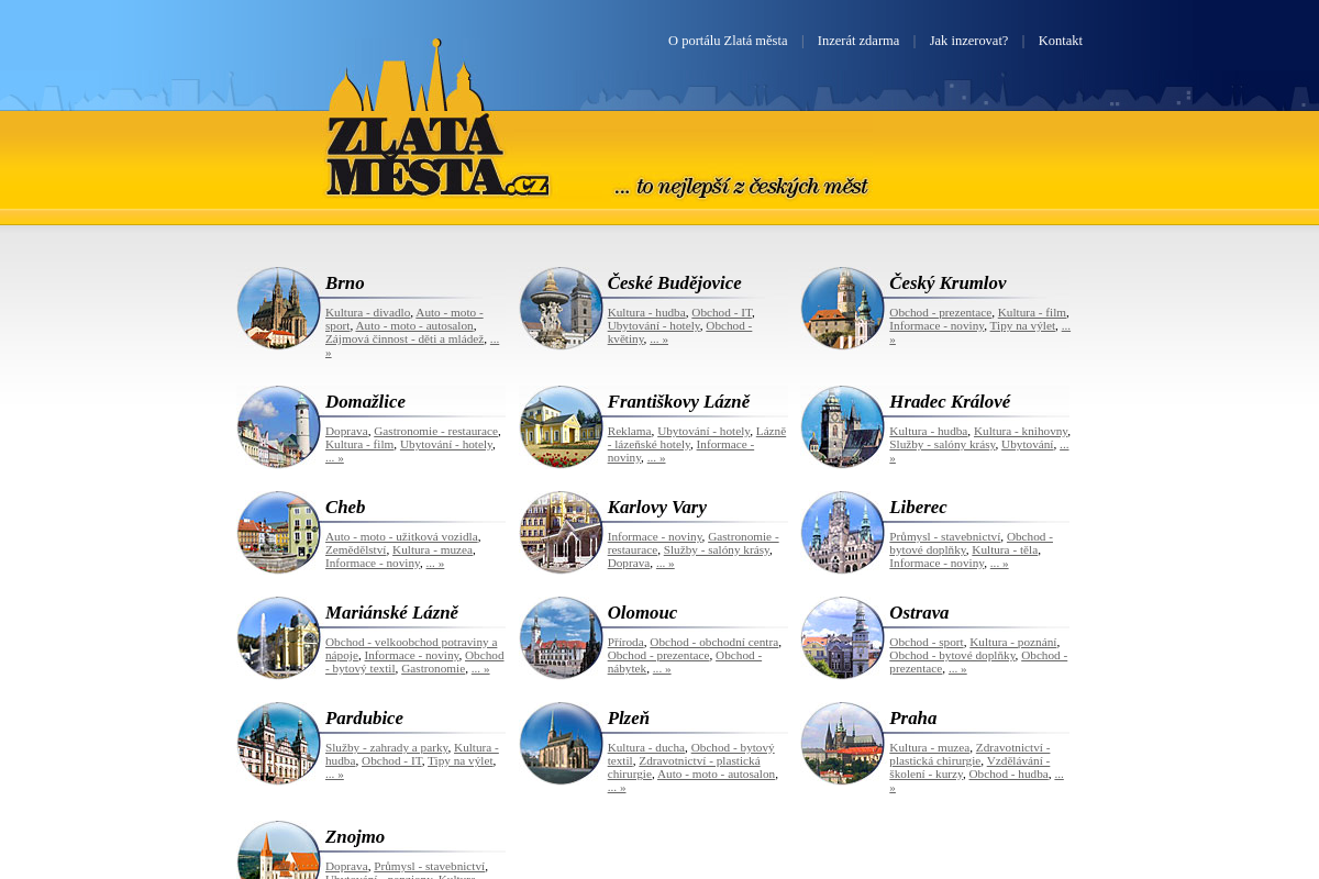 ZLATÁMĚSTA.CZ foto 1