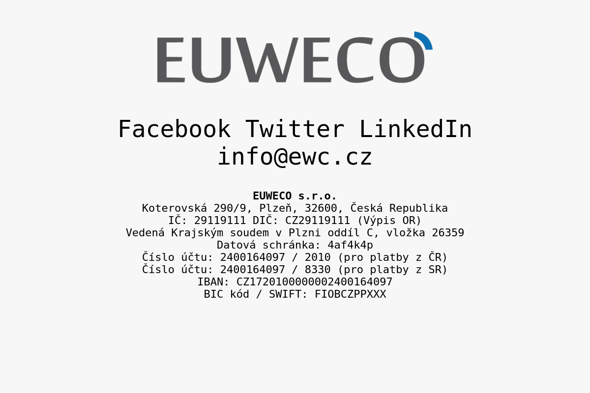 EUWECO s.r.o.