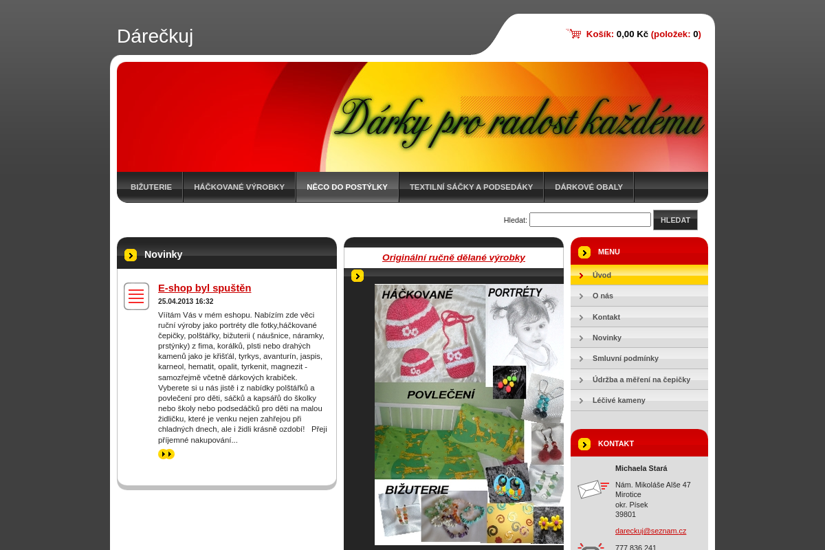 Michaela Stará Dárečkuj foto 1