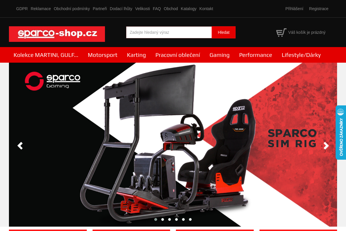 Sparco-shop.cz