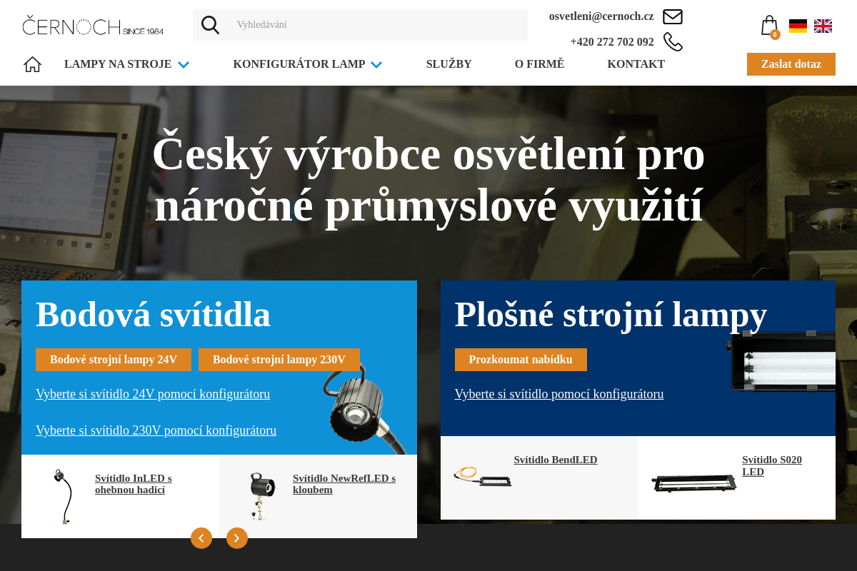 Osvětlení Černoch