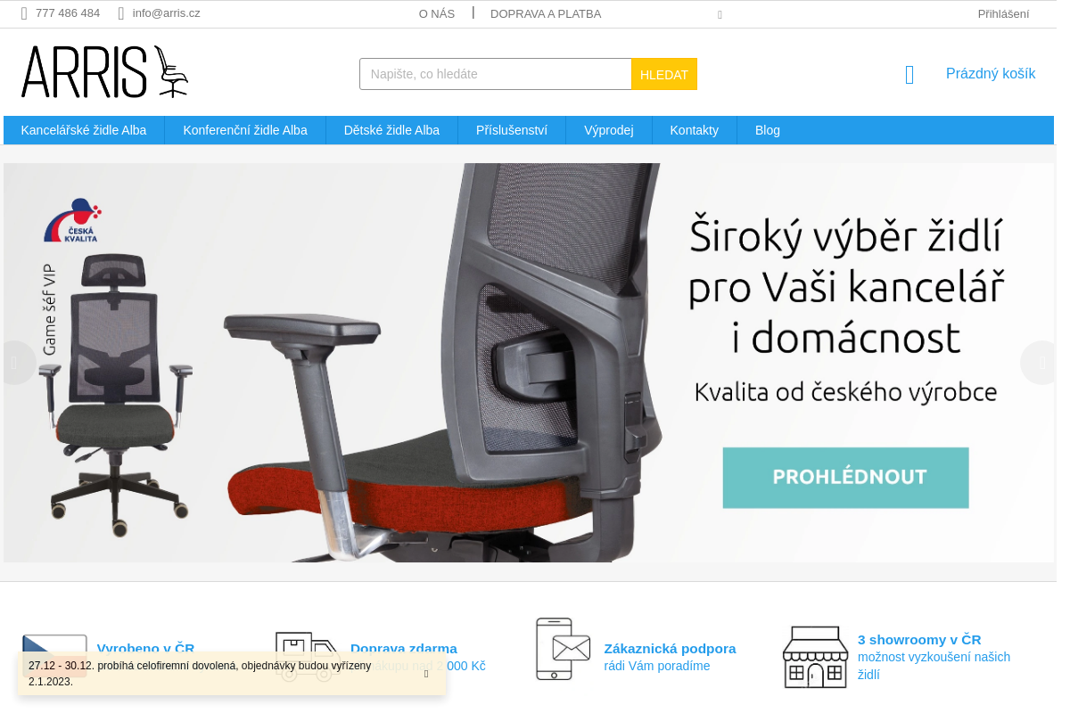 Arris Kancelářské židle