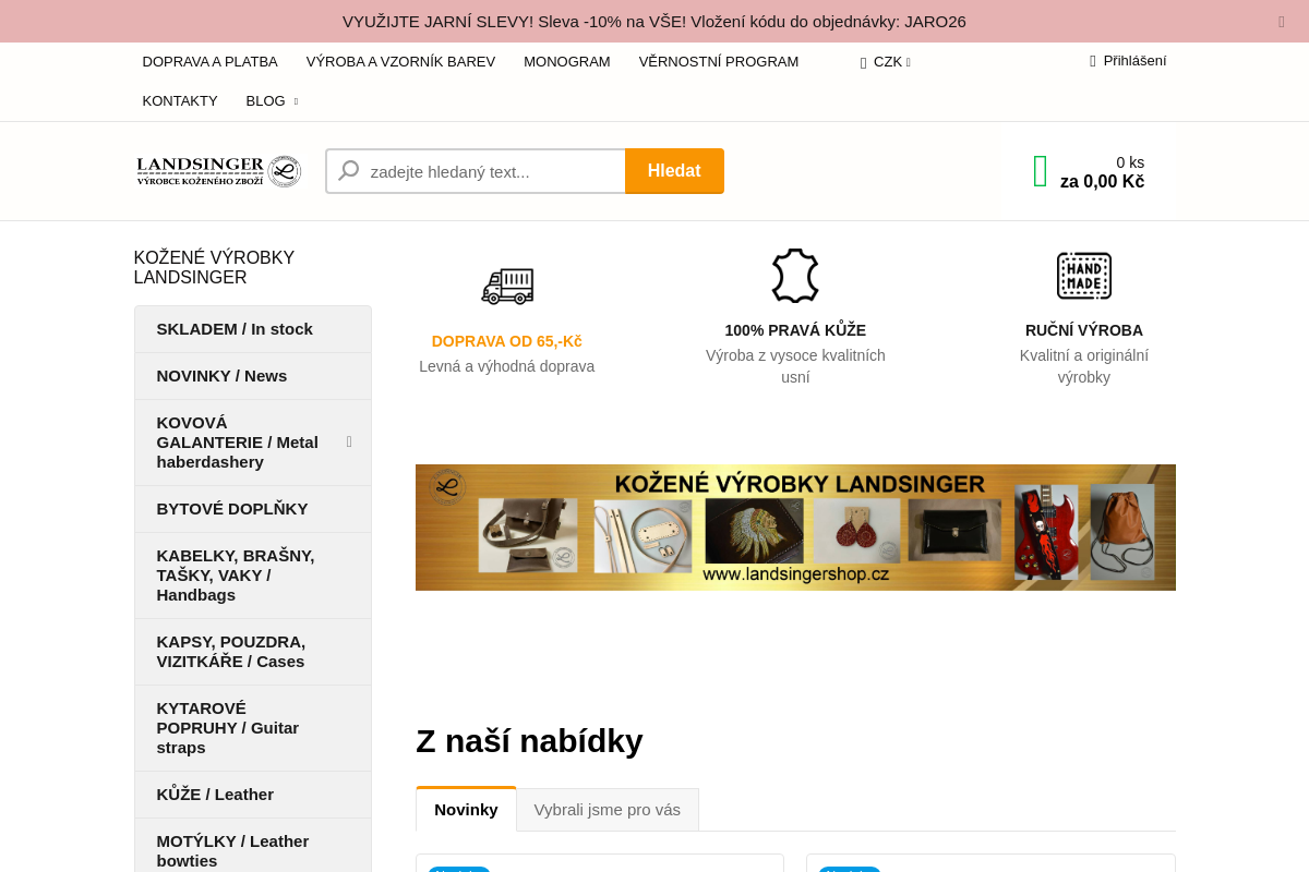 Kožené výrobky Landsinger