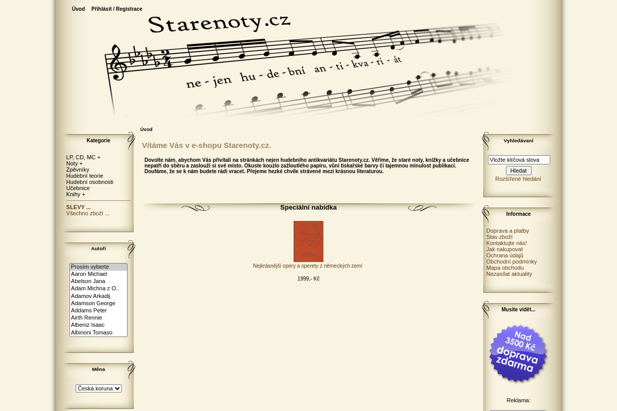 Starenoty.cz