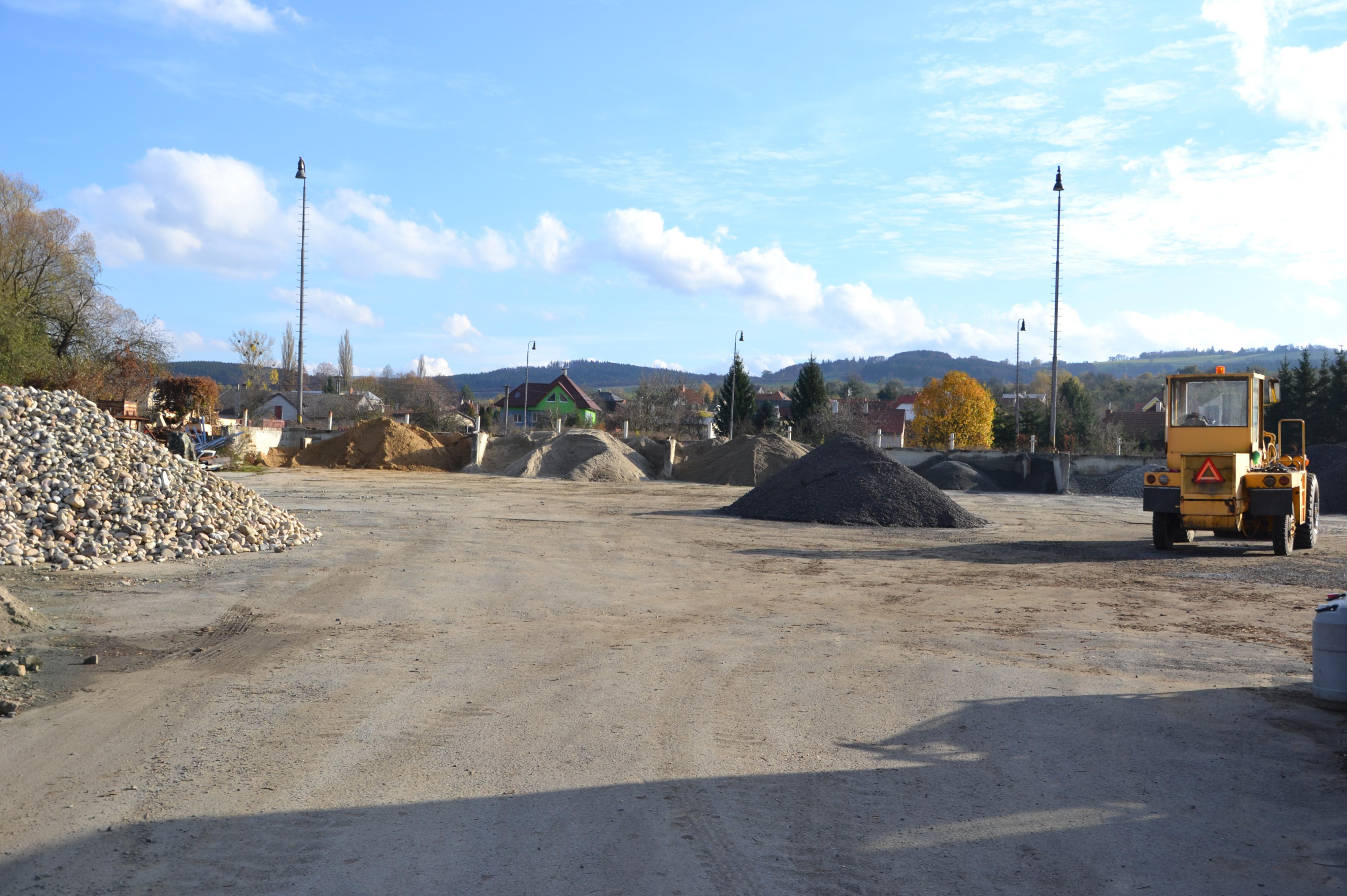 Štěrky písky Zlín