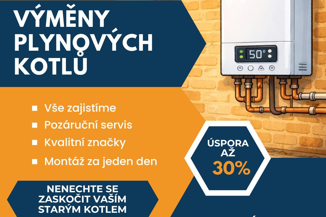 Výměny plynových kotlů  - Topenářství Kapucián