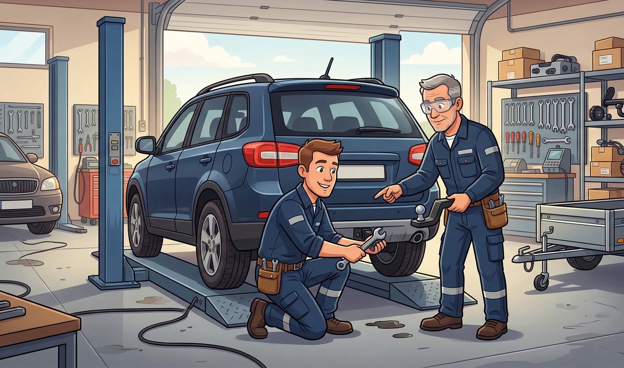 Montáž tažných zařízení Karlovy Vary