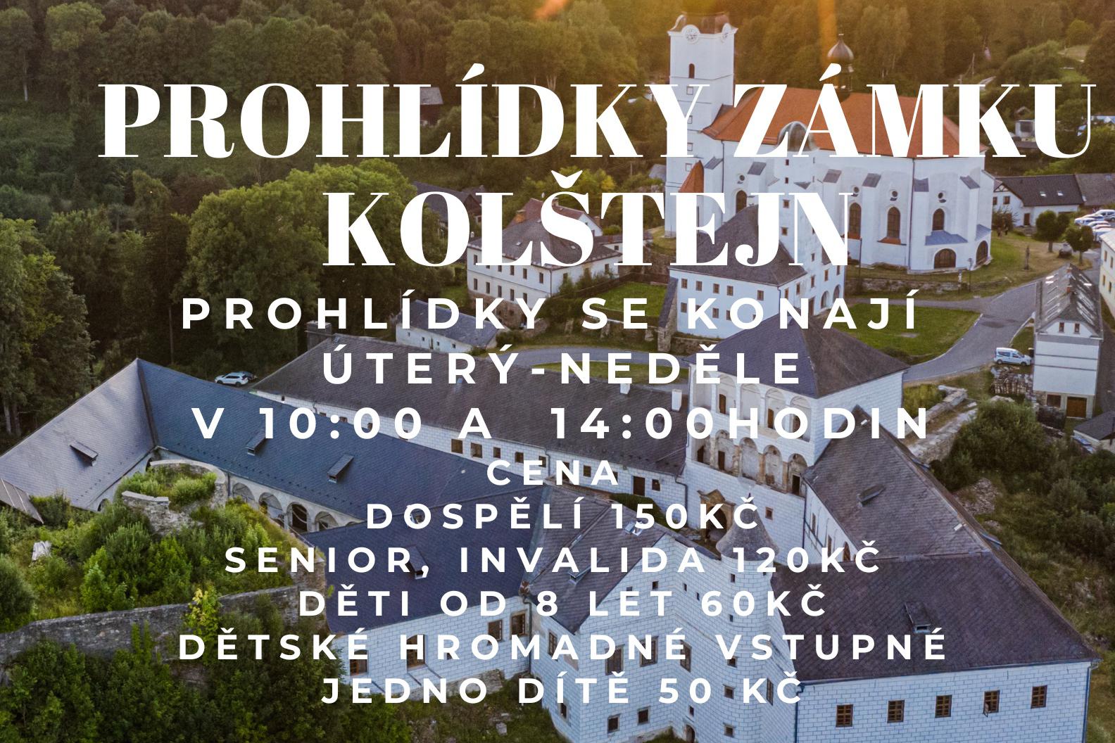 Prohlídky zámku Kolštejn