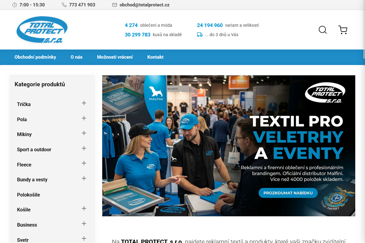 Totaltextile.cz foto 1