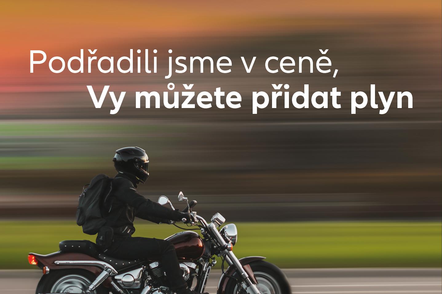 Zvýhodněné ceny pojištění motorek