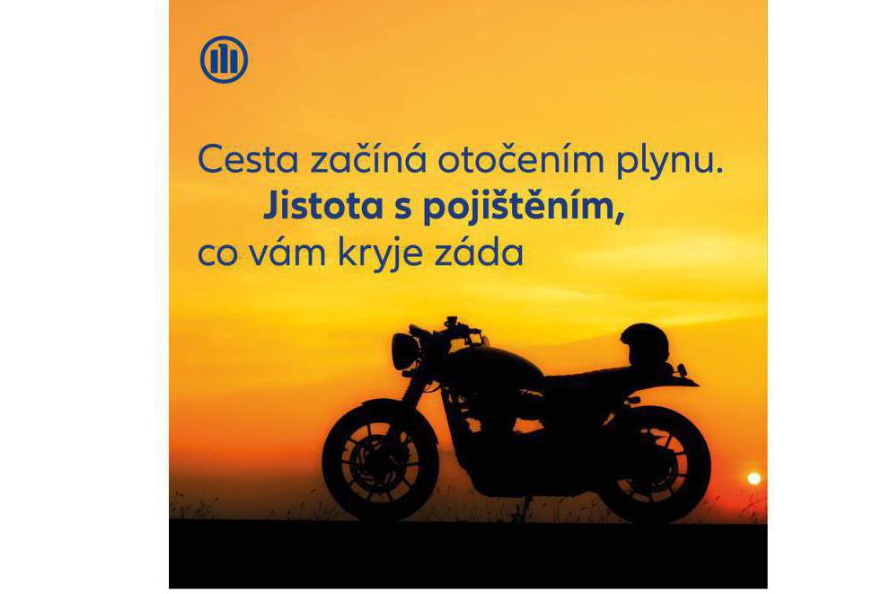 Ideální pojištění pro vaši motorku.