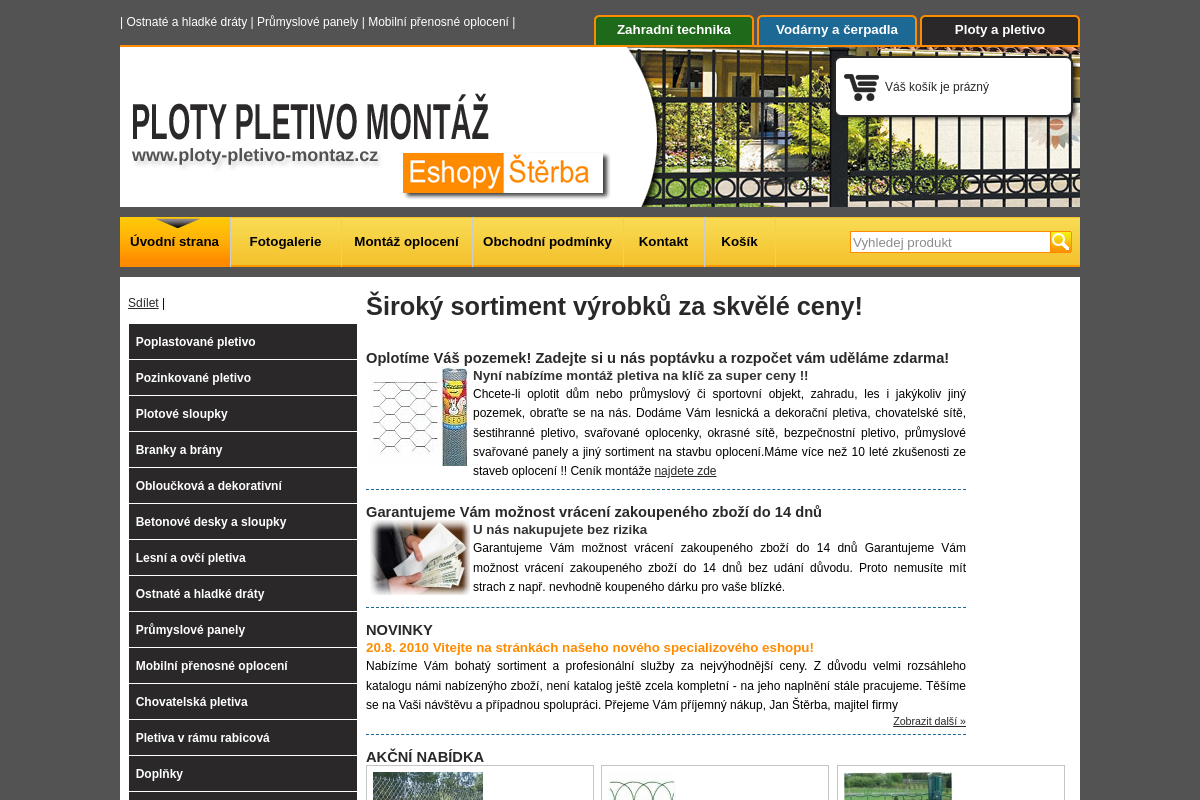 Ploty-pletivo-montaz.cz