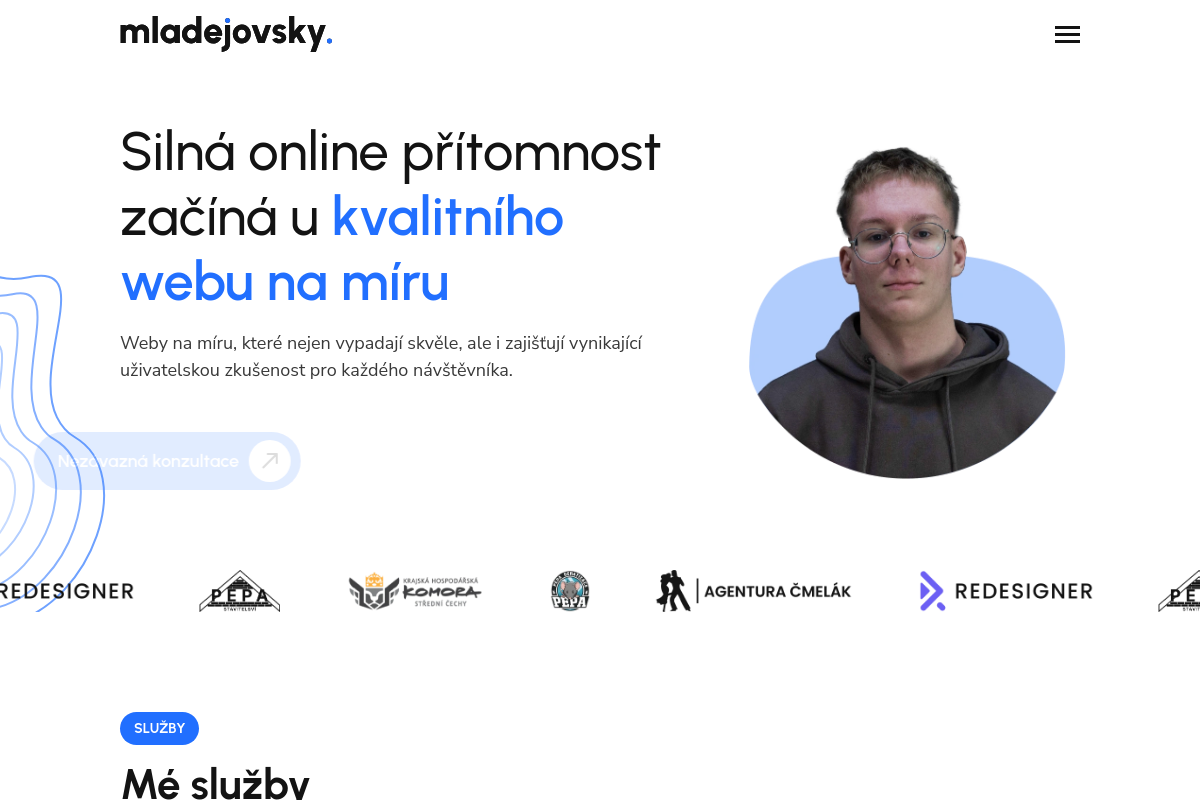 Mladejovsky - tvorba webových stránek na míru