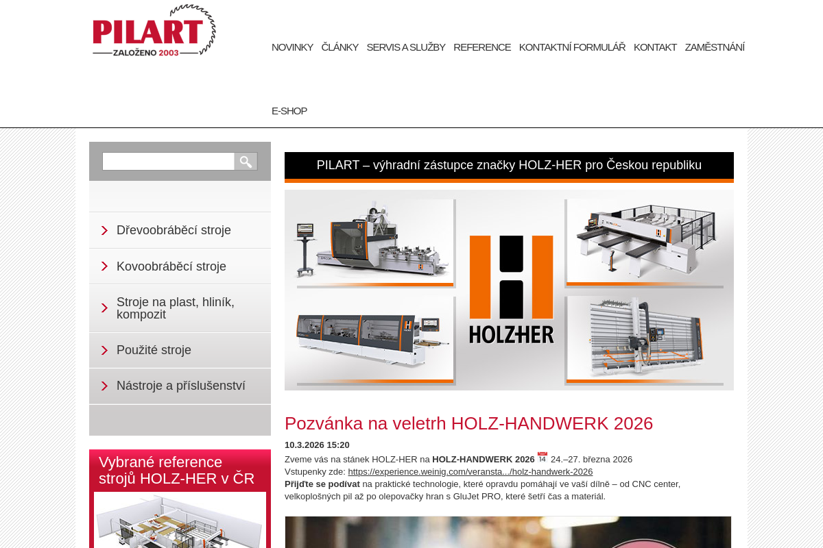 PILART stroje a.s.