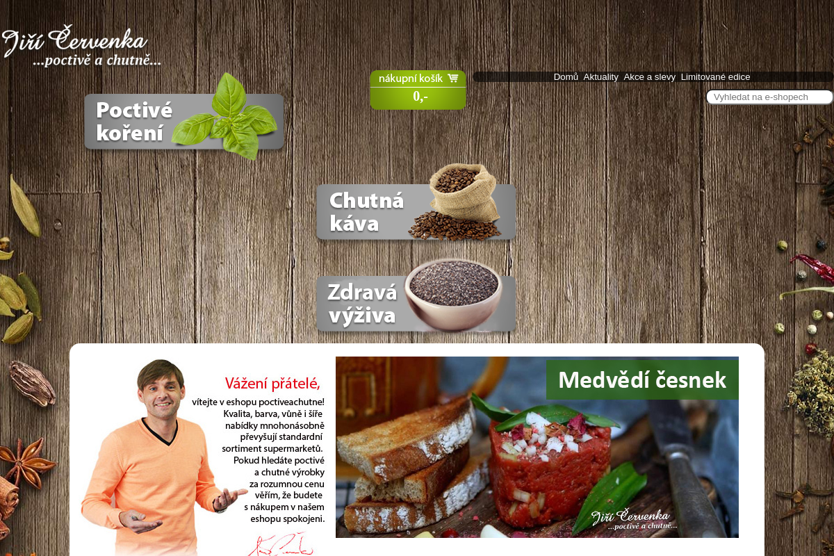 Poctivě a chutně - Jiří Červenka