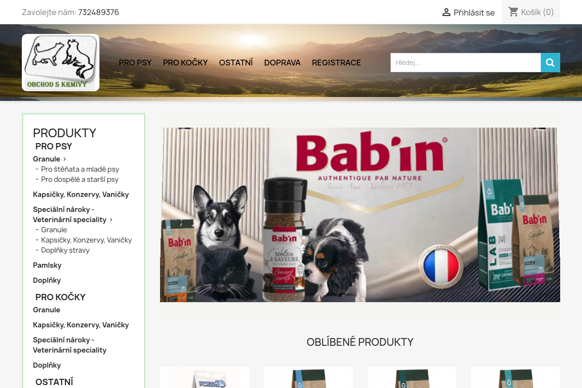 Obchodskrmivy.cz