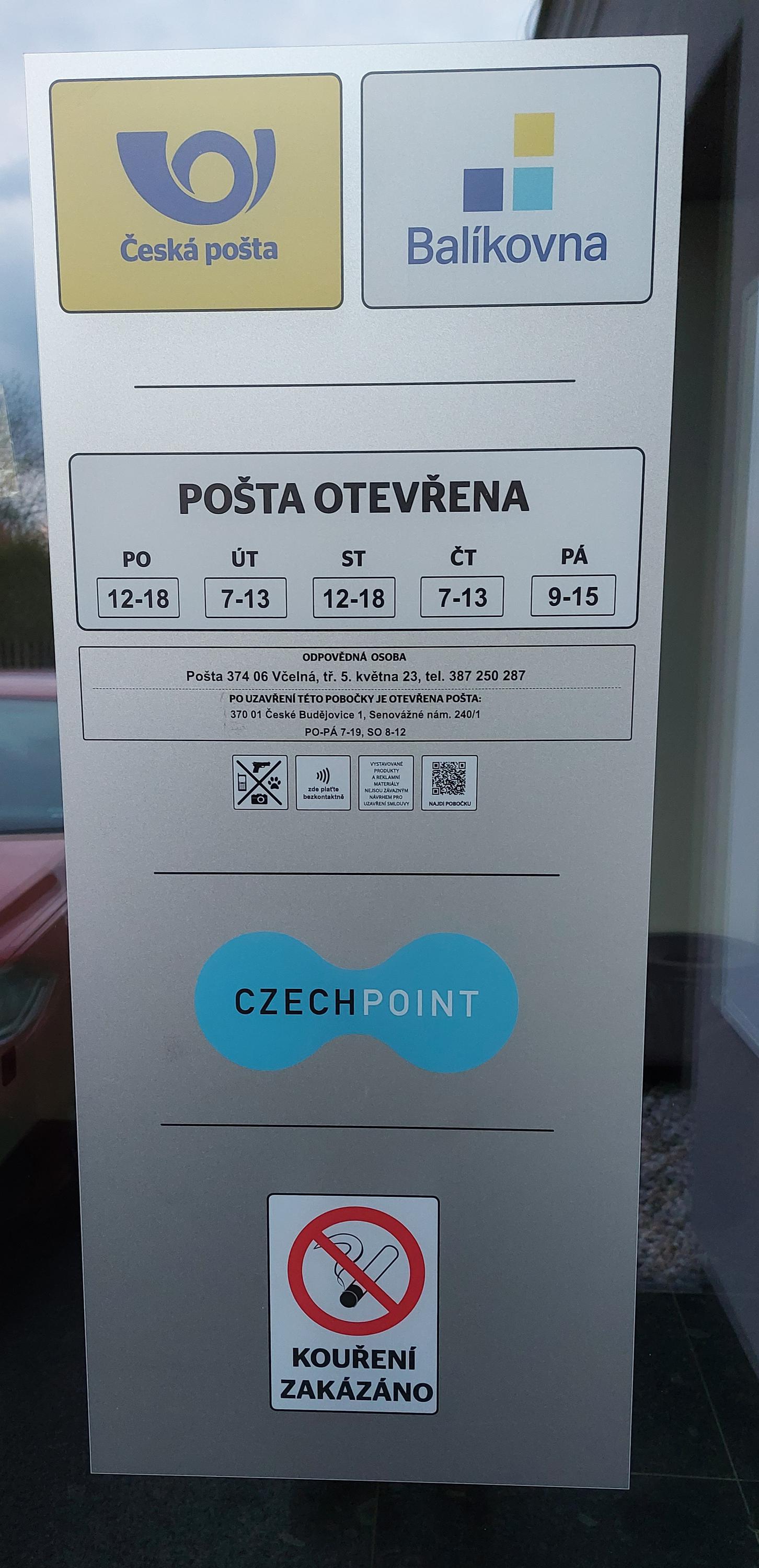 Pošta Partner Včelná foto 3