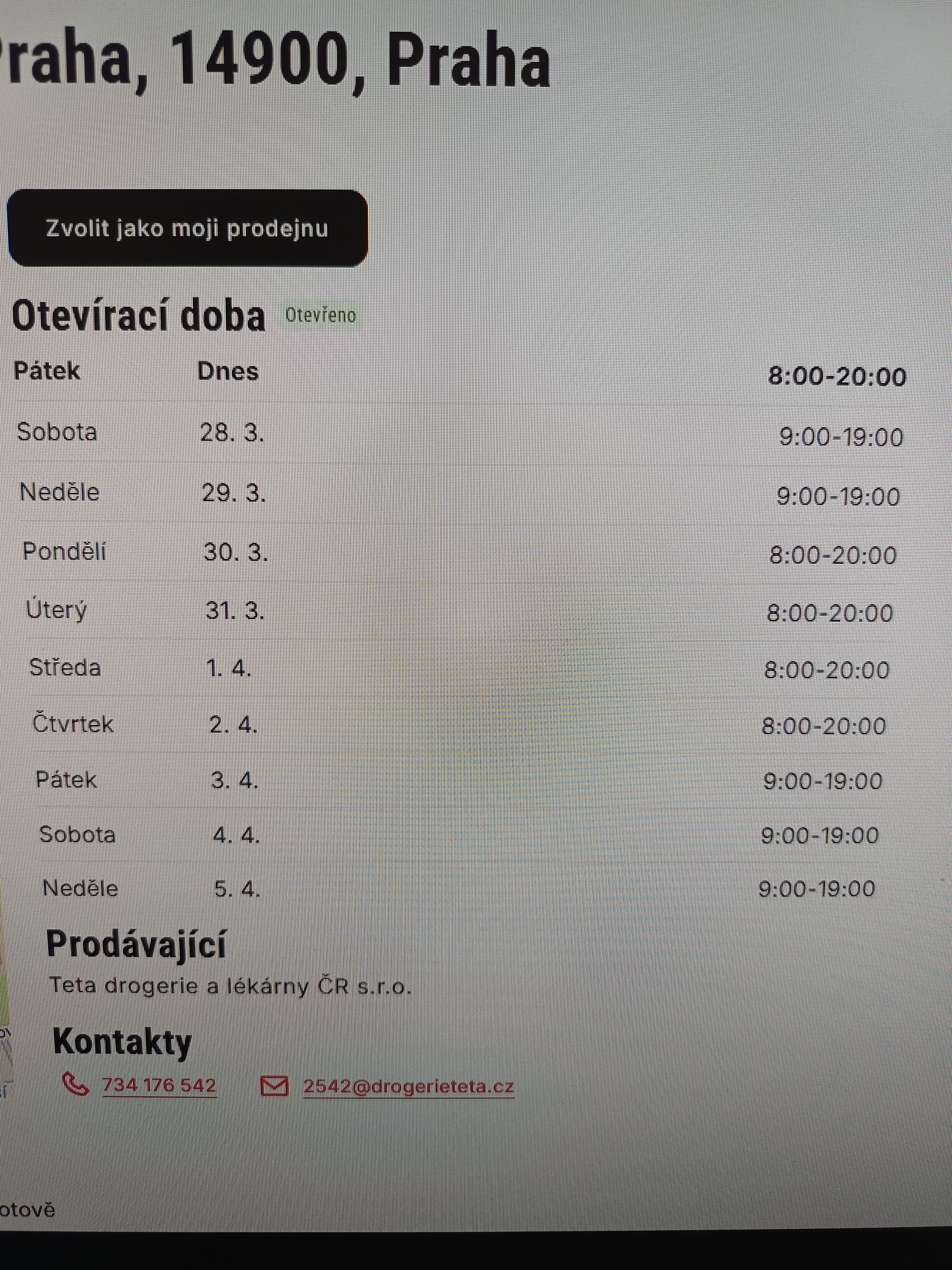 TETA drogerie foto 1