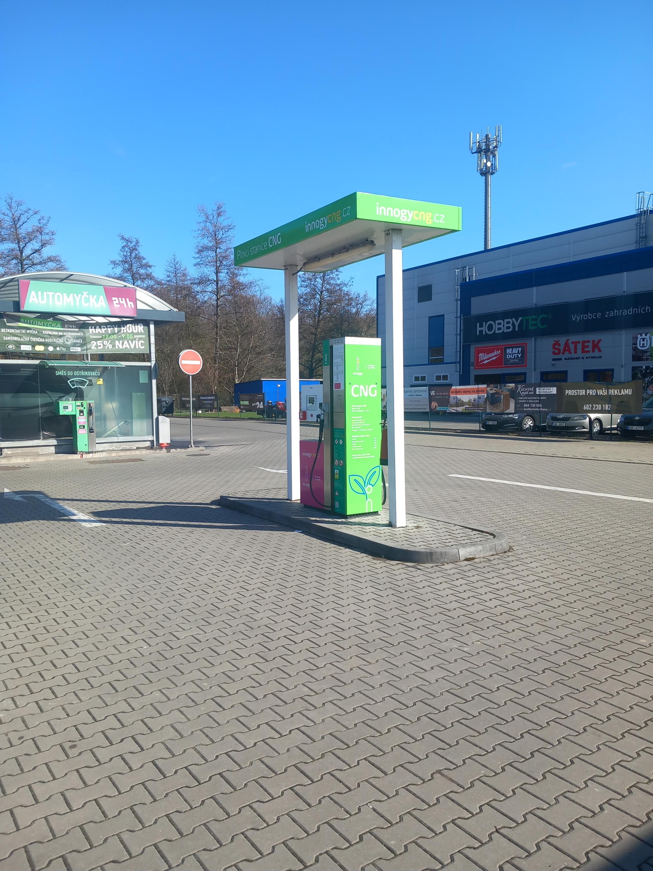 Innogy plnicí stanice CNG foto 2