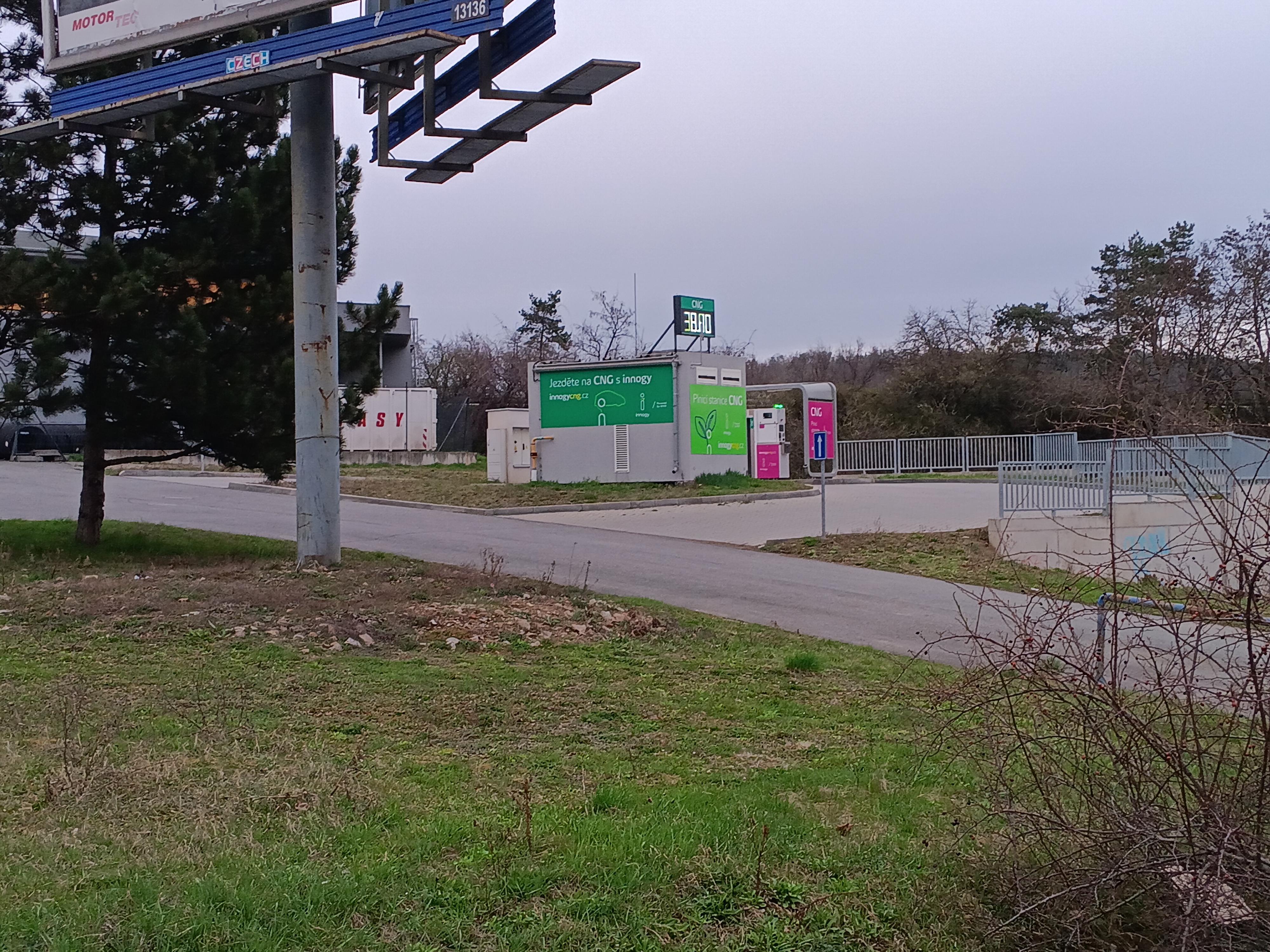 Innogy plnicí stanice CNG