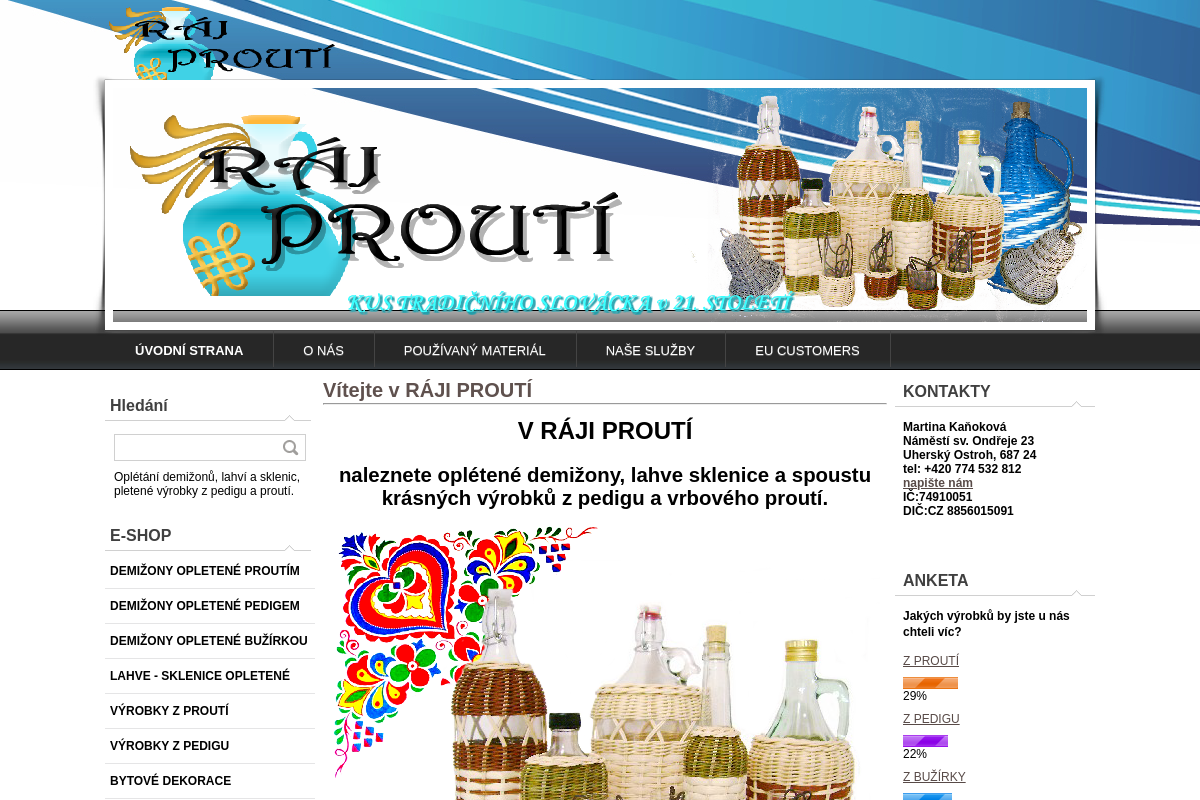 Martina Jakšíková - Ráj proutí