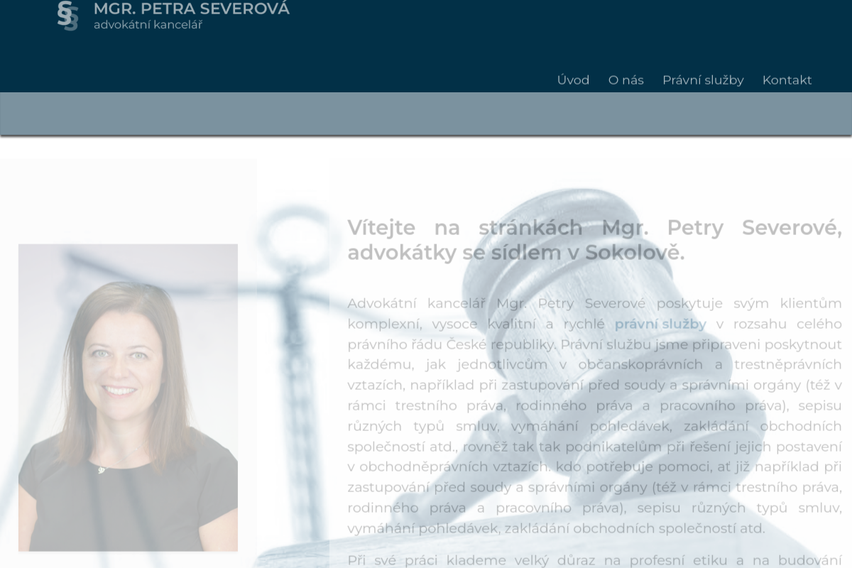 Advokátní kancelář Mgr. Petra Severová