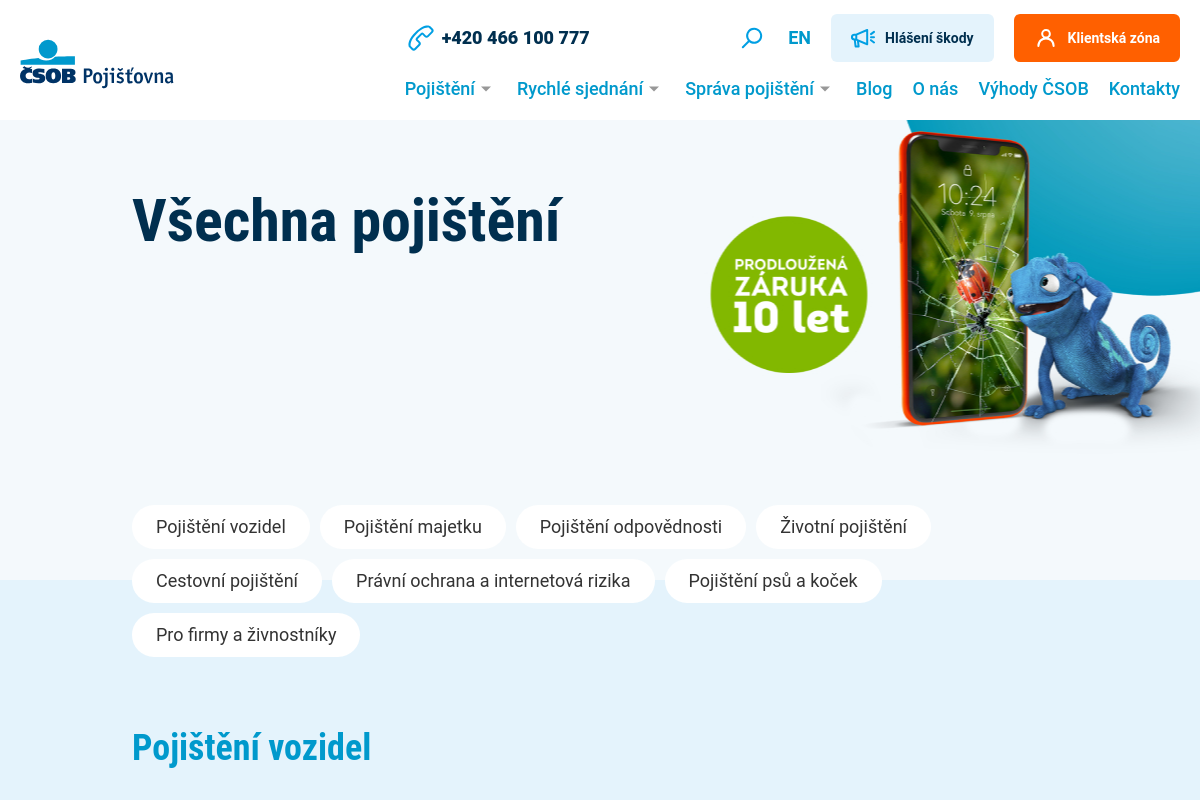 Aneta Čáslavská - ČSOB pojišťovna