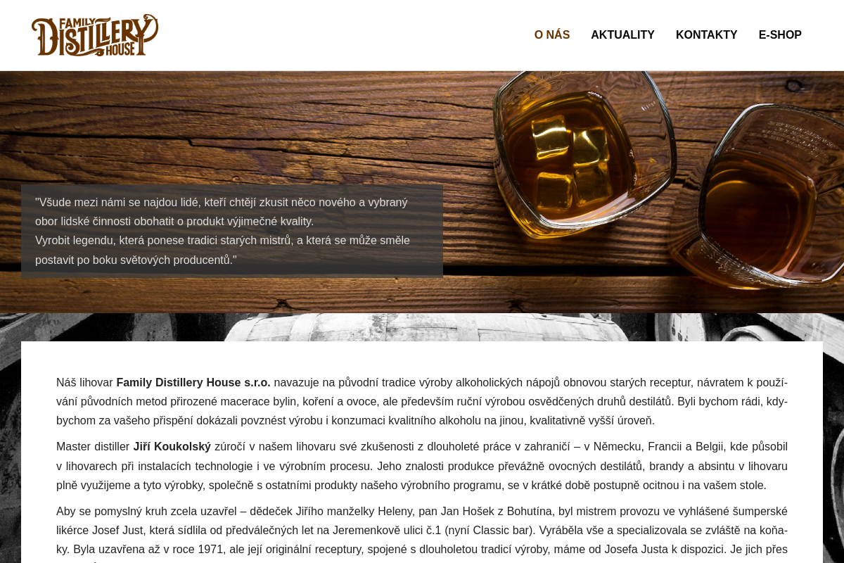 Family Distillery House, s.r.o.