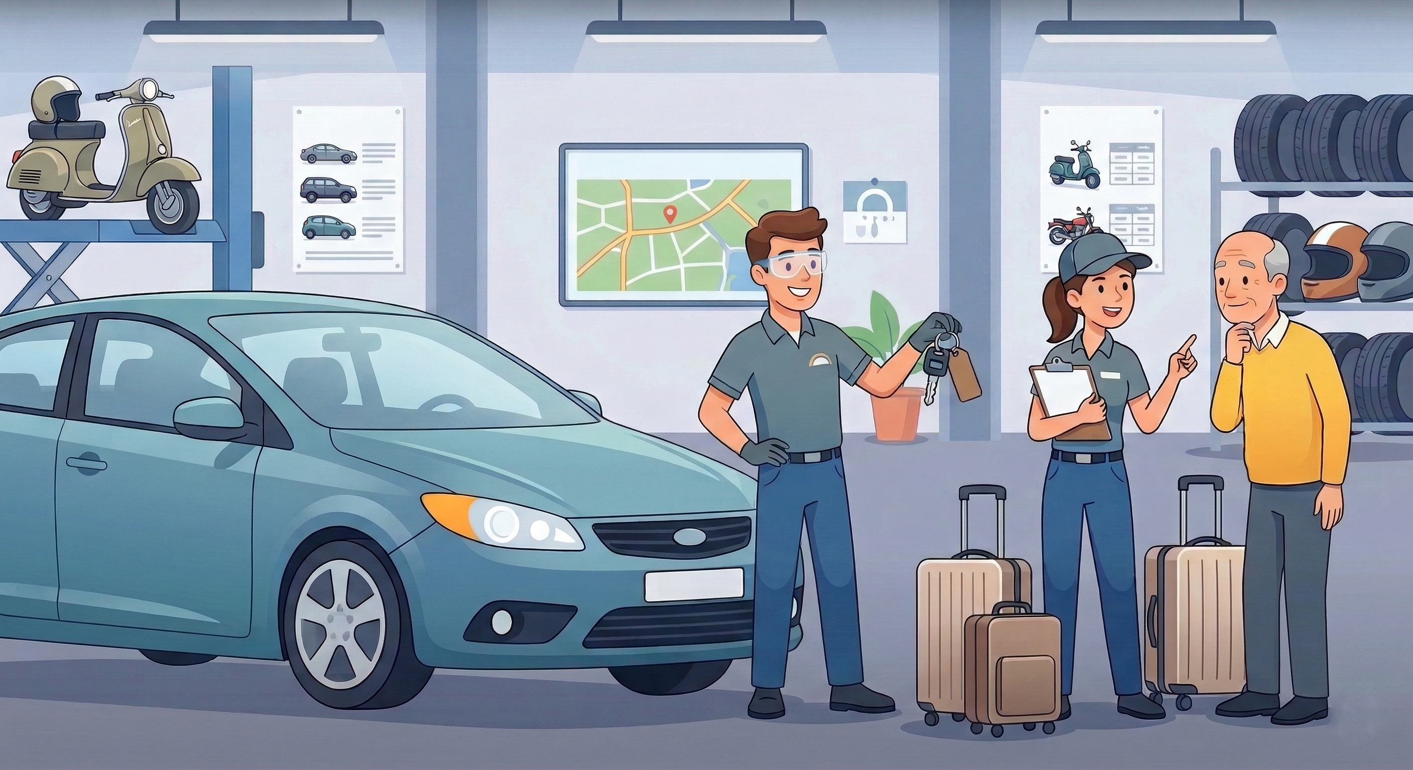 Zapůjčení vozu, Karlovy Vary