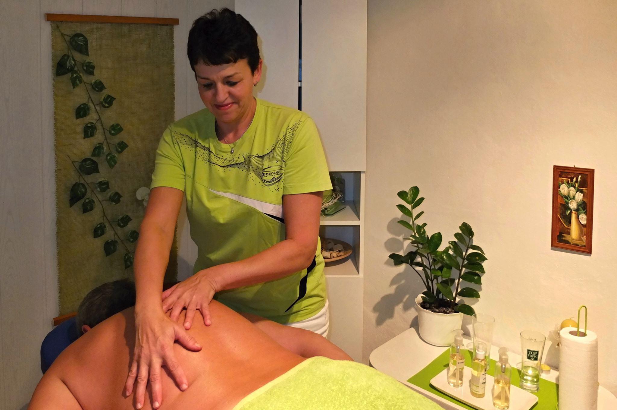 Masáže - Olga Mlčochová