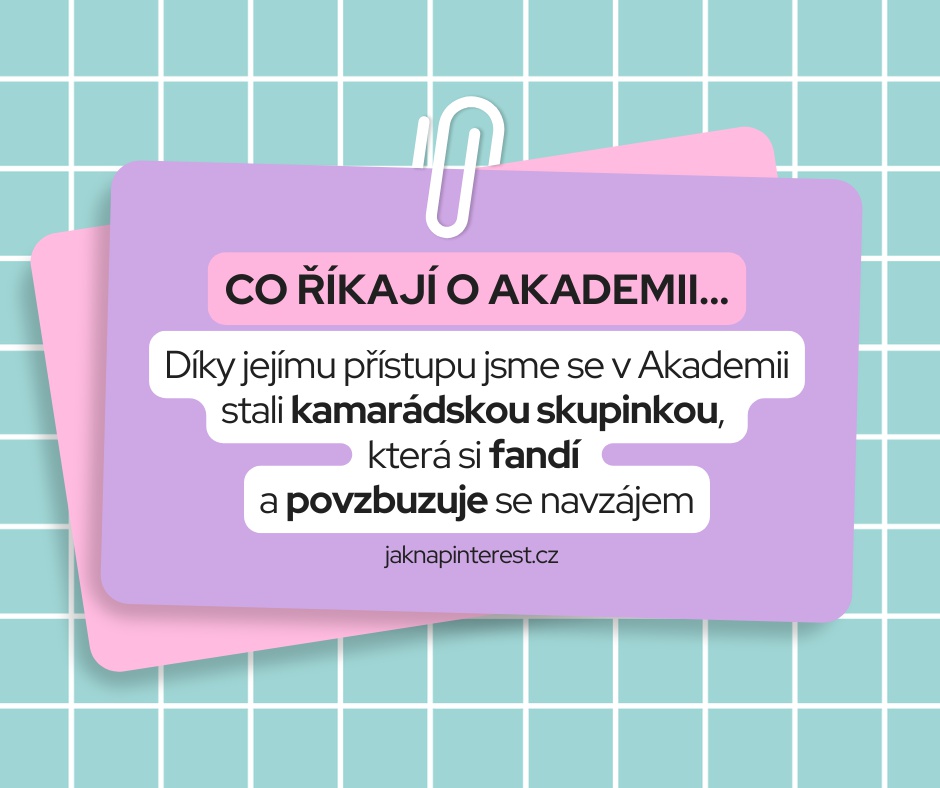 Jak na Pinterest - Michaela Žáčková foto 2