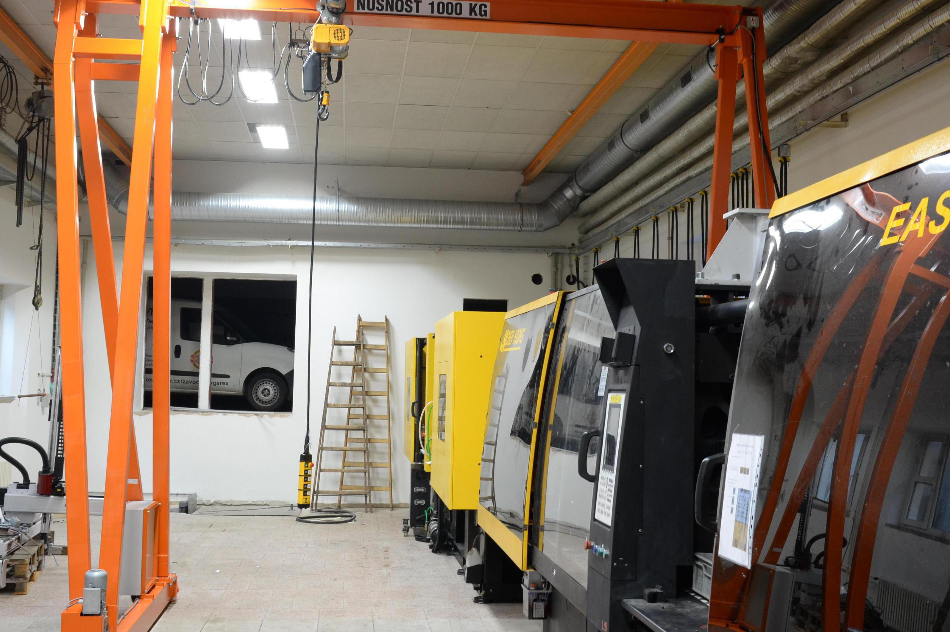 Rekonstrukce a servis jeřábů, rektifikace jeřábový